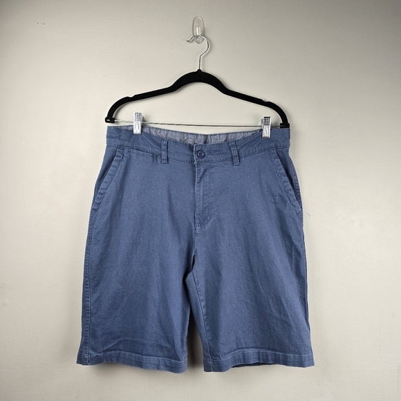 NAT NAST Preppy Golf Shorts Cotton Spandex Blue Mens Size‎ 34 - Picture 2 of 10